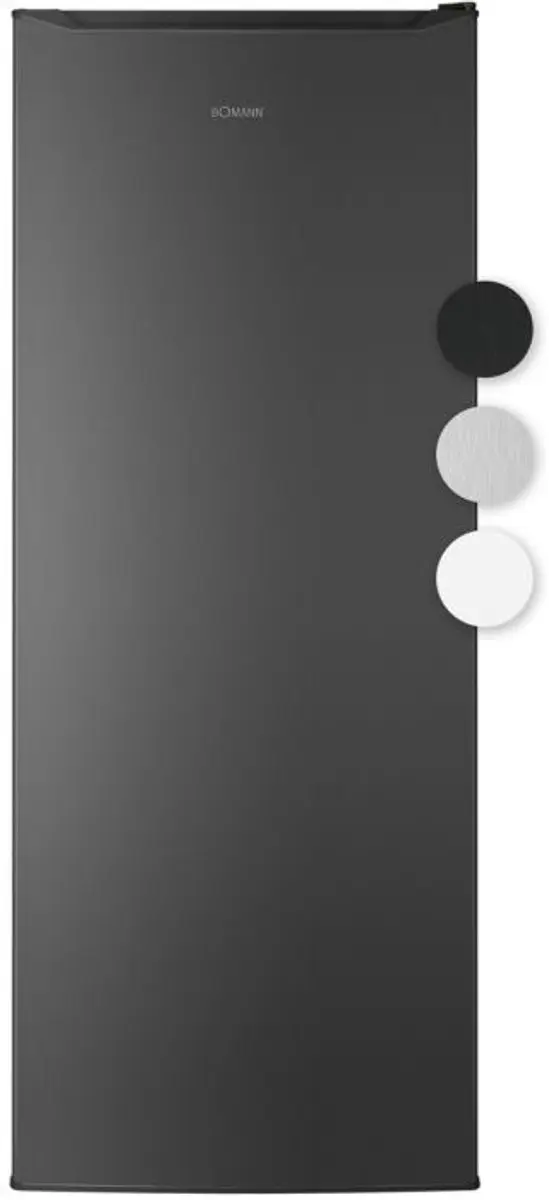 Bomann VS 7363 Koelkast 242L - 143cm - Zwart