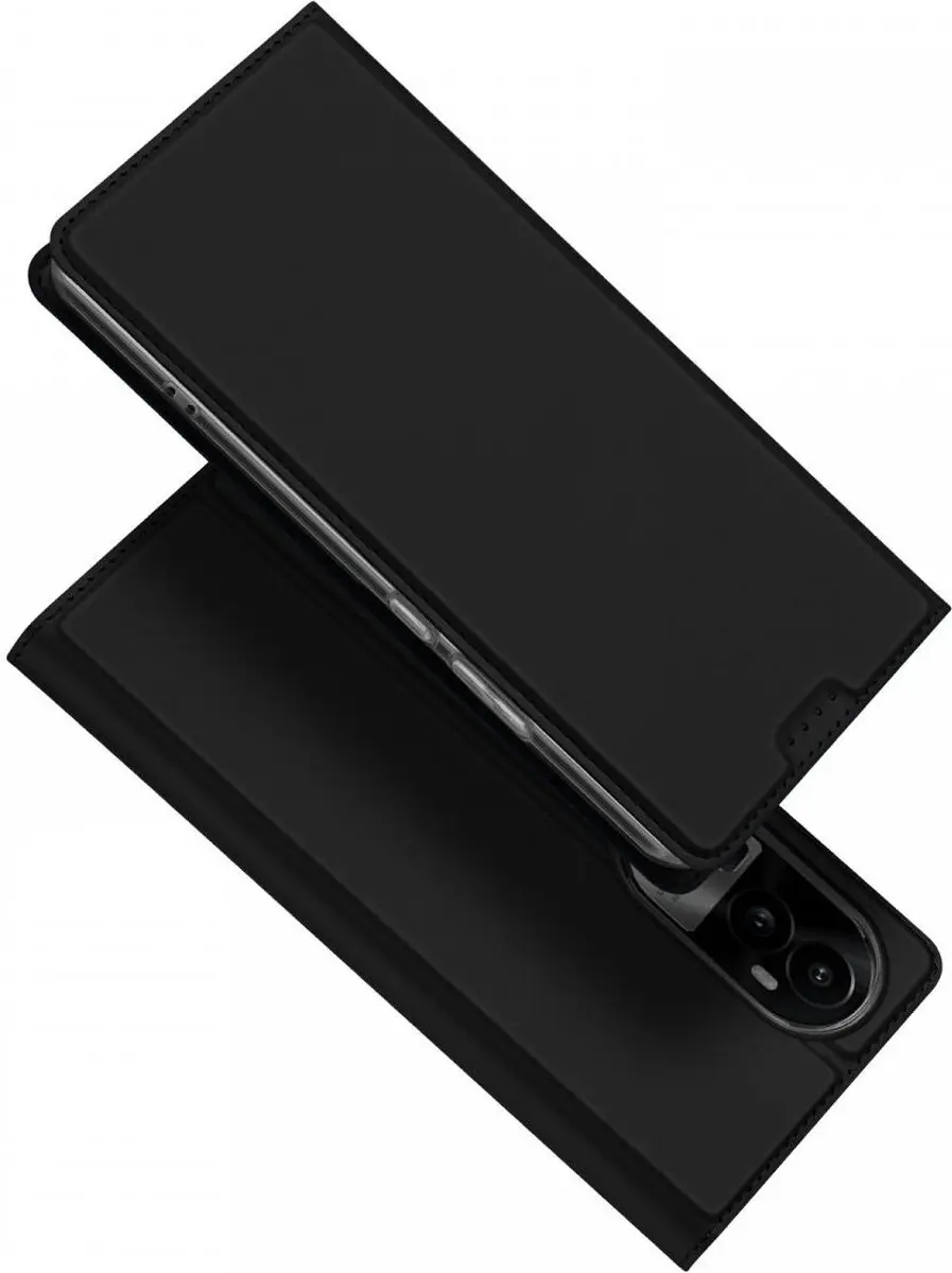 Dux Ducis Skin Pro Oppo Reno 10 Pro Plus Hoesje - Zwart