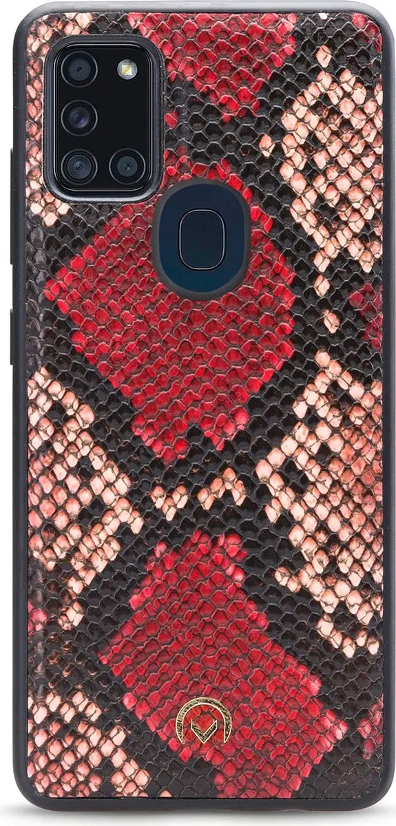 Mobilize Samsung Galaxy A21s Hoesje mpn-8718256932786 - Rood - 4 Pasjes