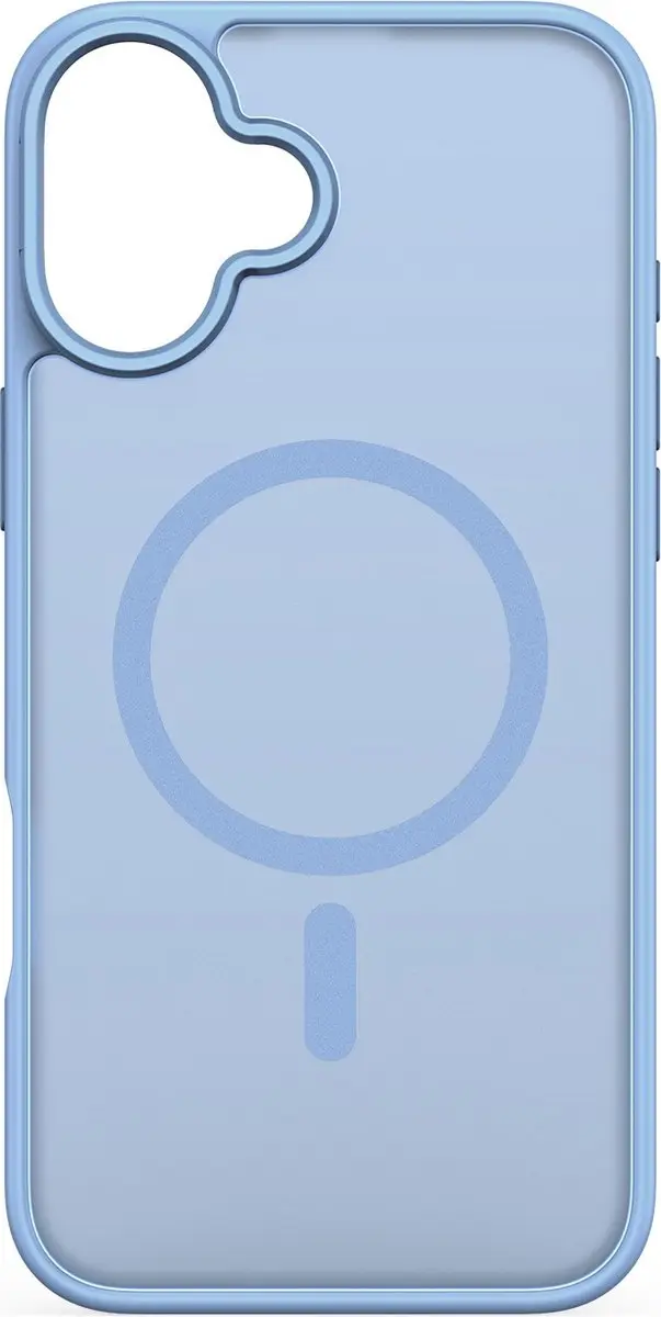 Dux Ducis Yind Serie iPhone 16 Plus Hoesje - Lichtblauw - afbeelding 6 van 6