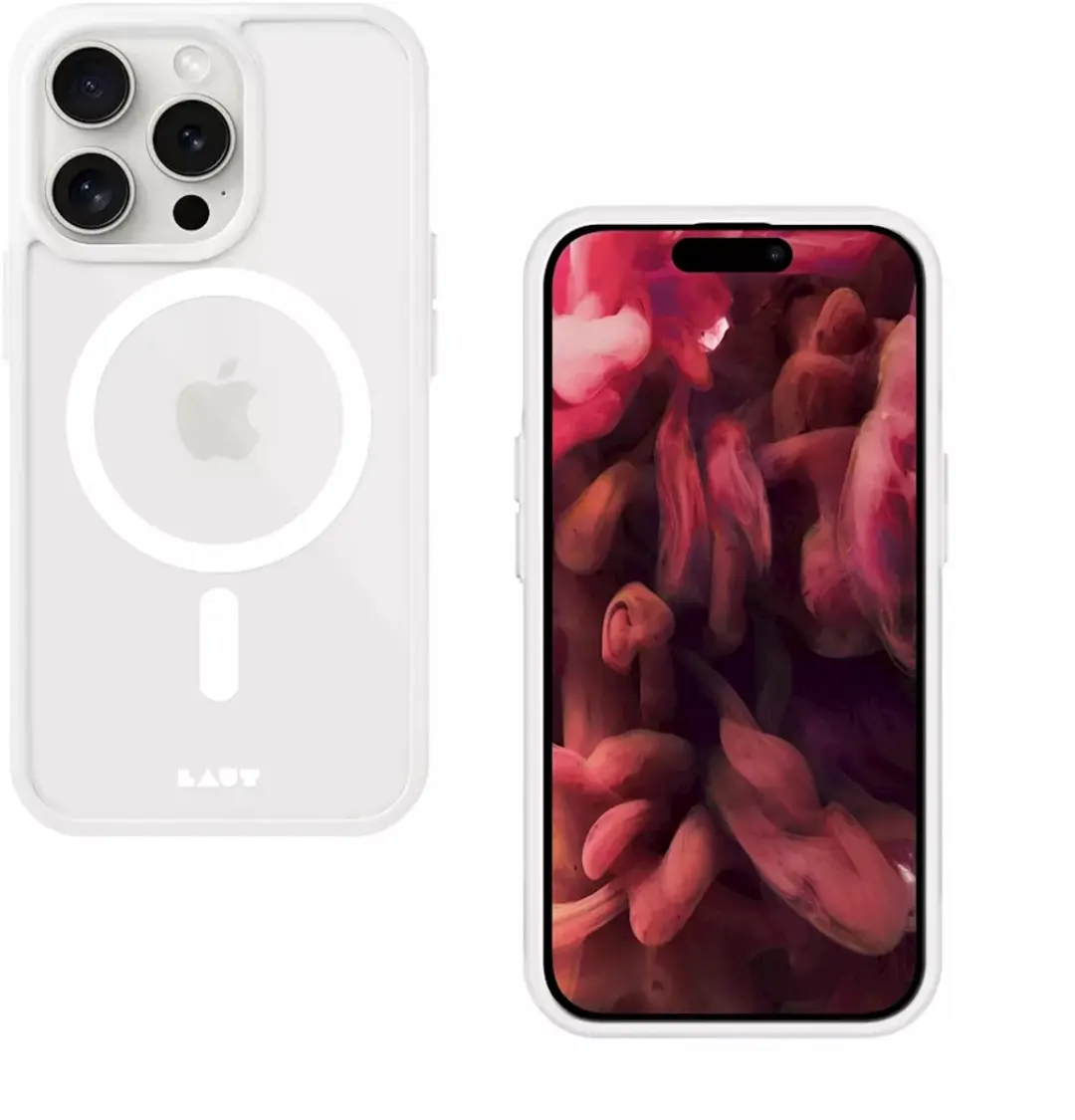 Laut Huex Protect MagSafe Hoes iPhone 15 Pro - Wit