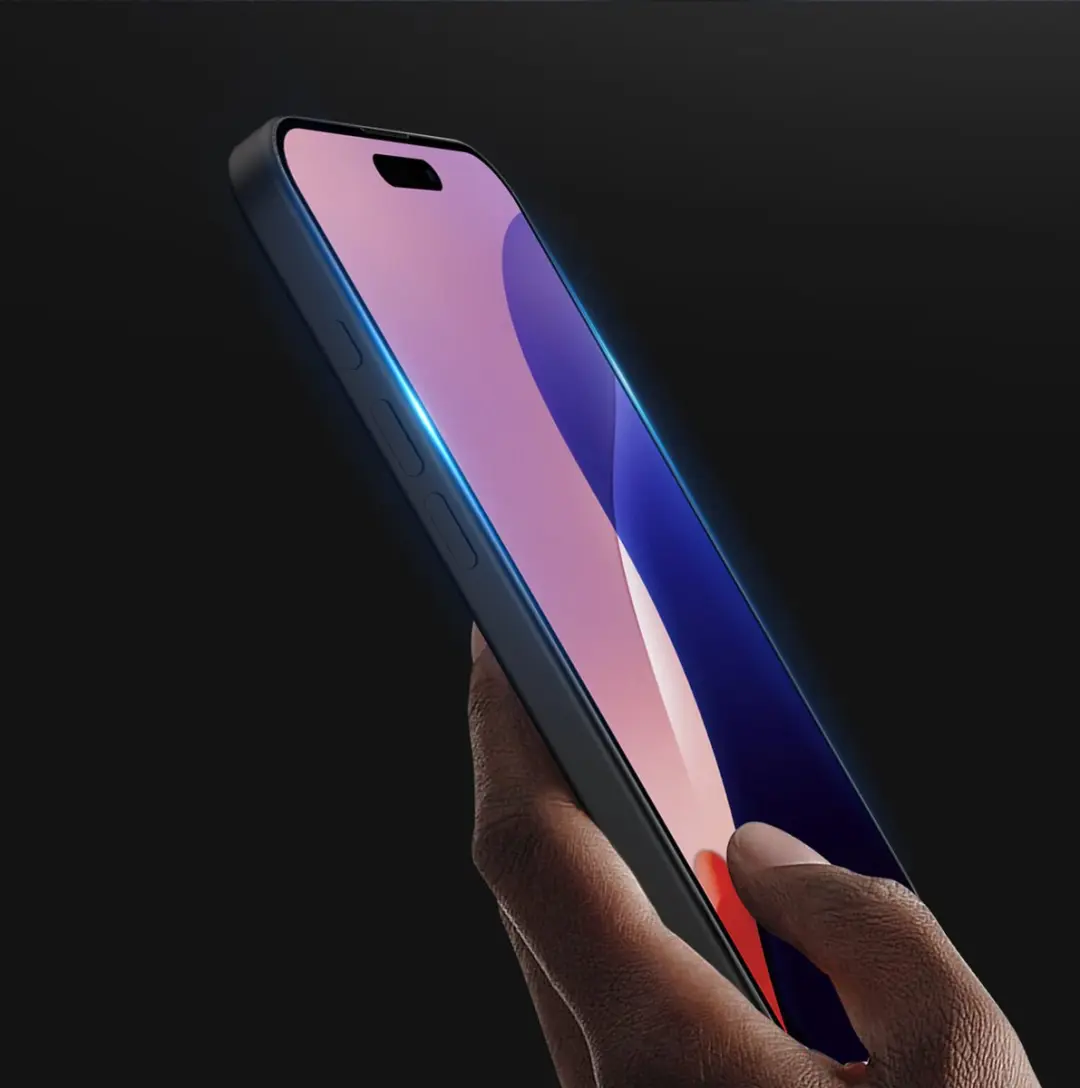 Dux Ducis iPhone 16 Pro Max Tempered Glass Screenprotector - Zwart