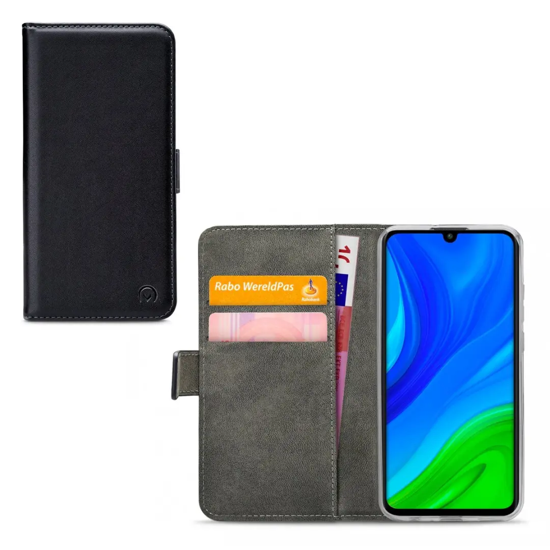Mobilize Classic Gelly Wallet Bookcase Huawei P Smart (2020) - Zwart