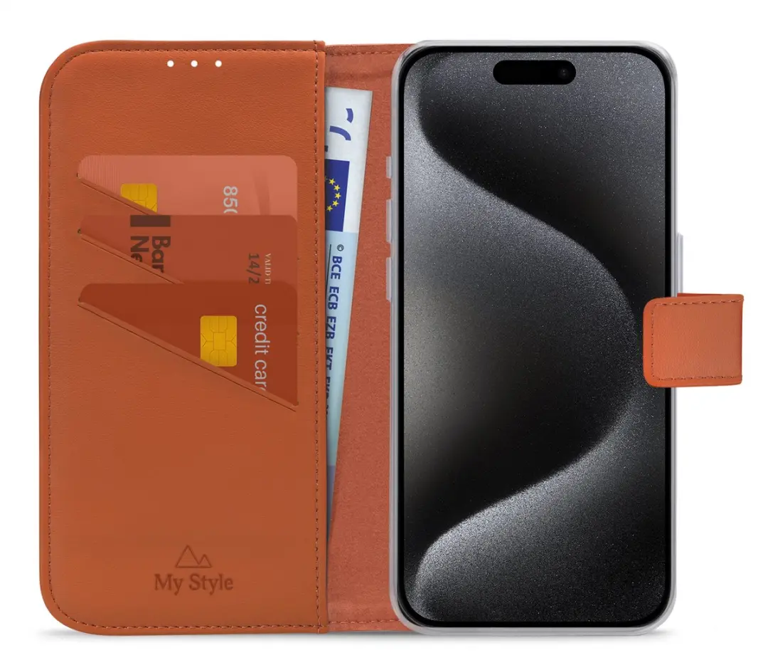 My Style MSFWLT1528 Telefoonhoesje iPhone 15 Pro - Rood
