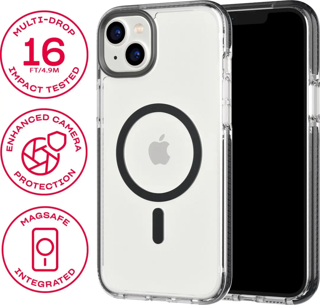 Tech21 Evo Crystal iPhone 14 Plus Hoesje