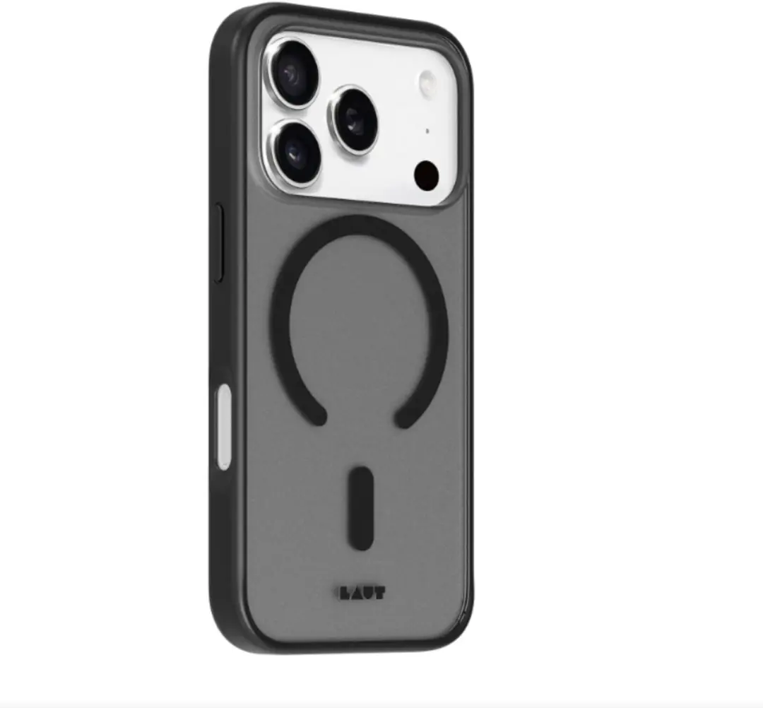 Laut HUEX PROTECT LIP25BHPTBK Hoesje - iPhone 17 Pro - Mat Zwart