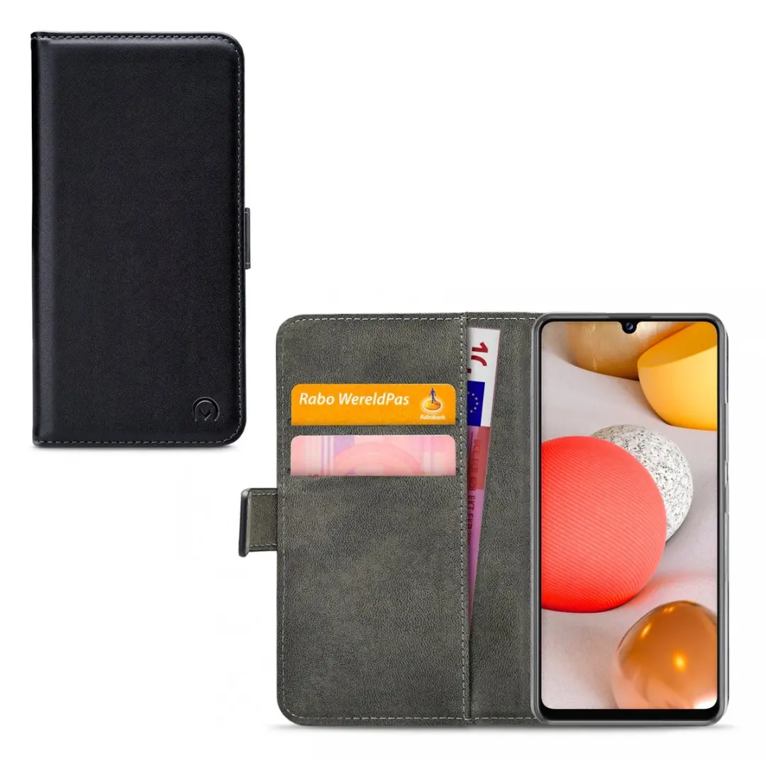 Mobilize Samsung Galaxy A42 Elite Gelly Wallet Book Case - 4 Pasjes - Zwart