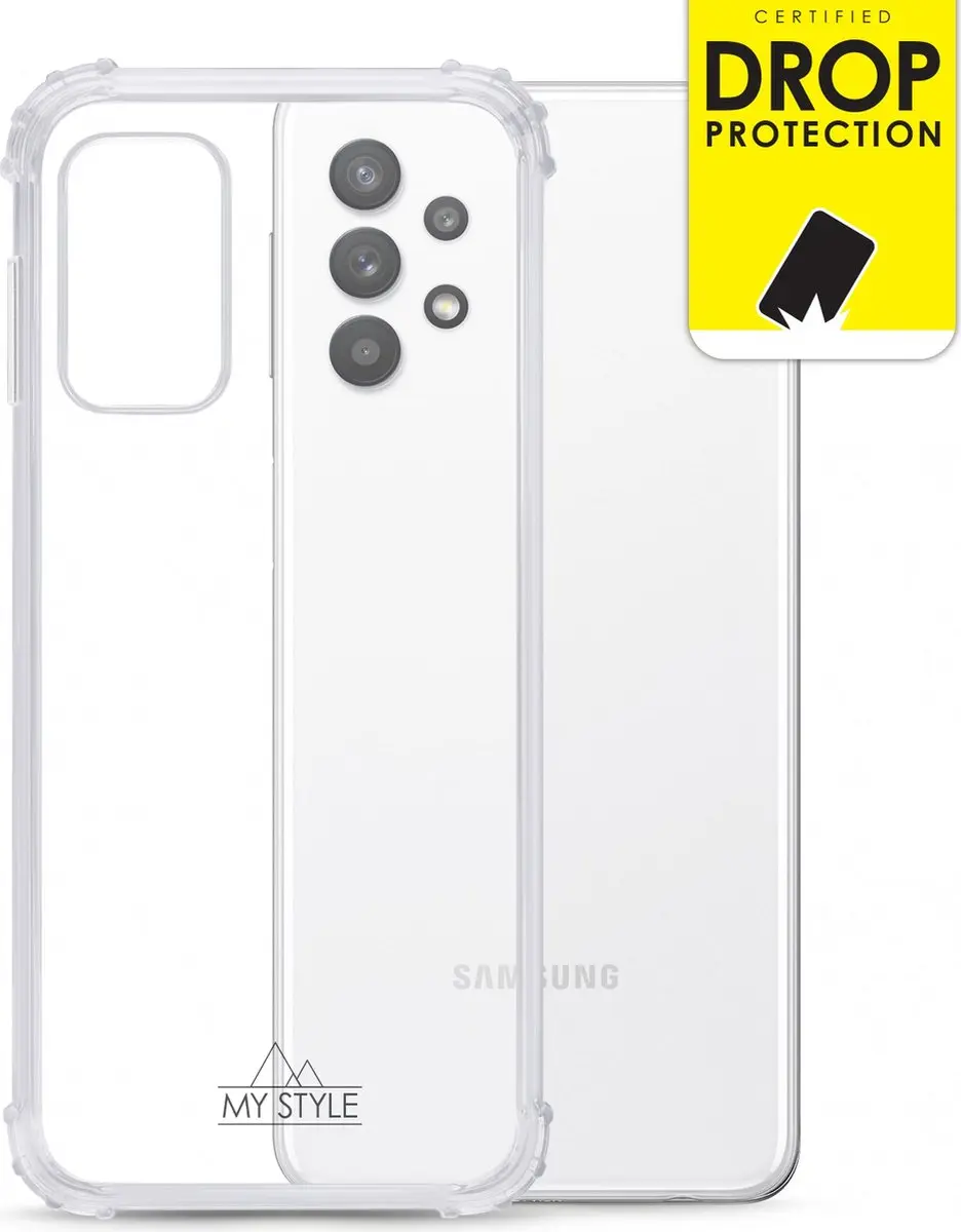 My Style MSPFCS1067 Telefoonhoesje - Samsung Galaxy A32 5G - Transparant