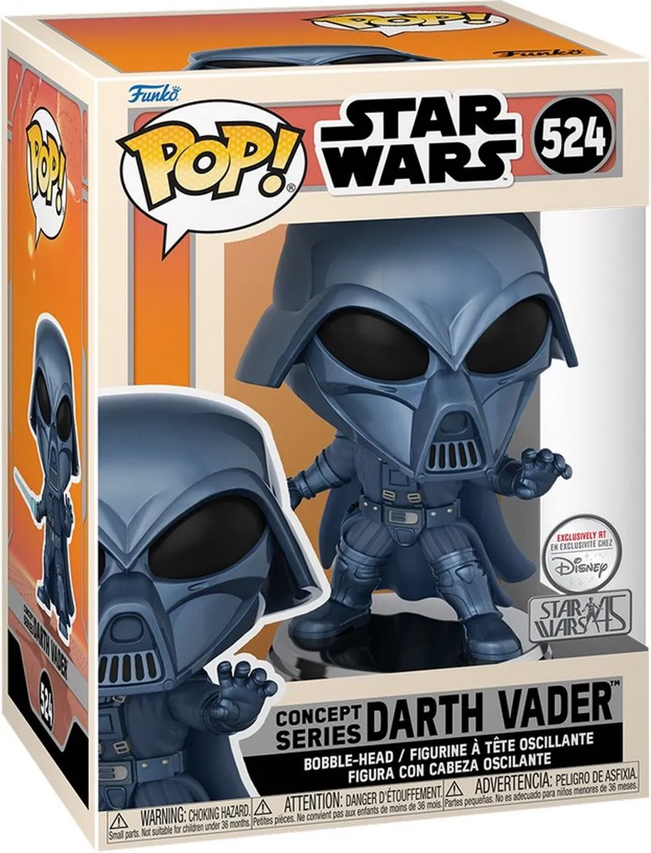 Disney Star Wars Funko POP! Vader Verzamelfiguur 9cm - Multicolor - afbeelding 2 van 4