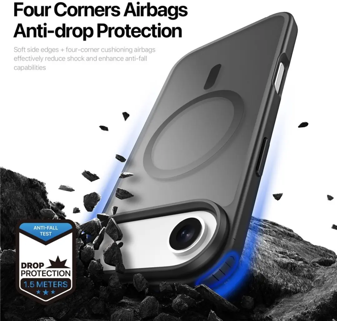 Dux Ducis Yind iPhone 17 Air Hoesje - Zwart - MPN 8721389801157