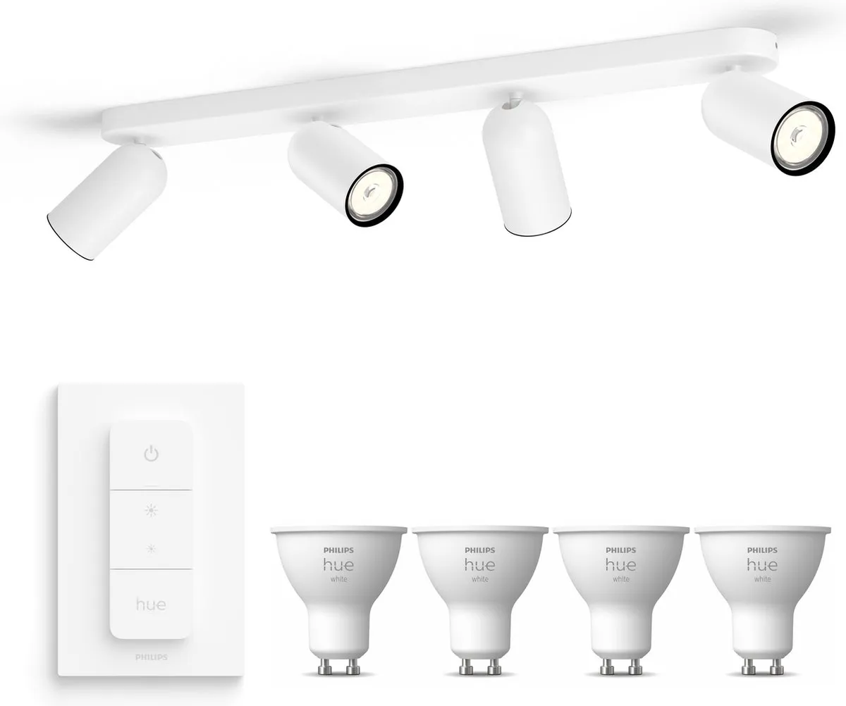 Philips Hue Pongee Opbouwspot Wit