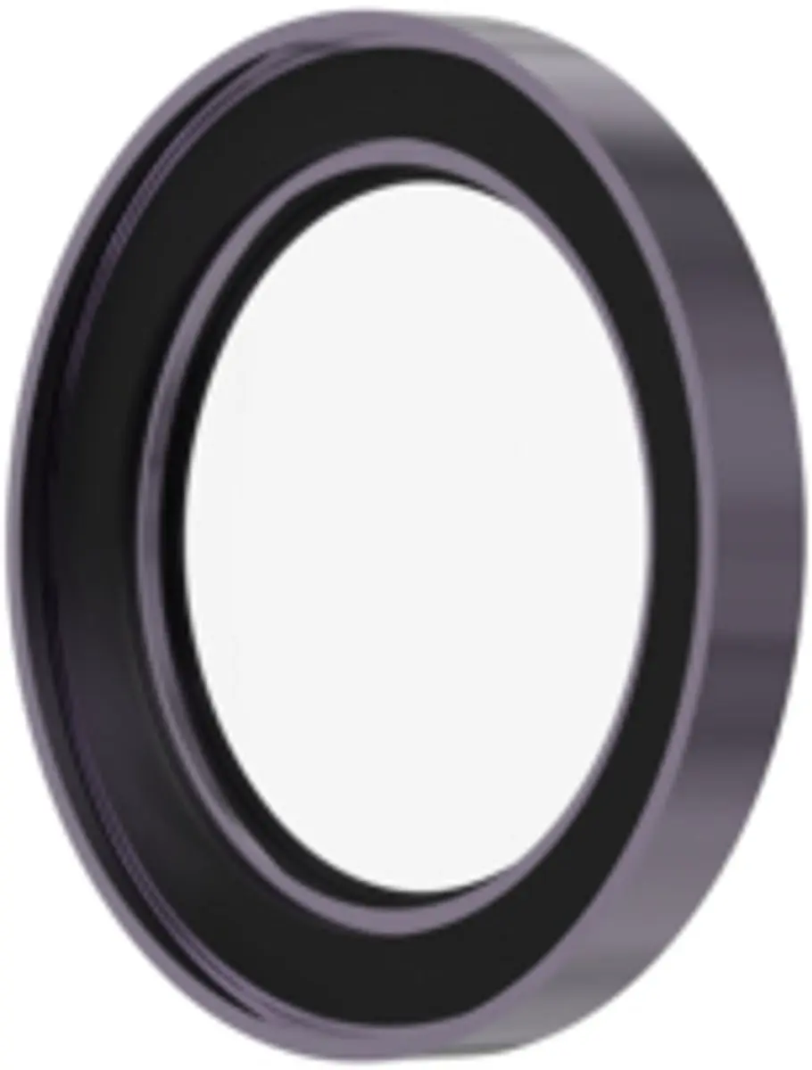 ZAGG Glass Elite Camera Rings iPhone Air - Paars Glitter