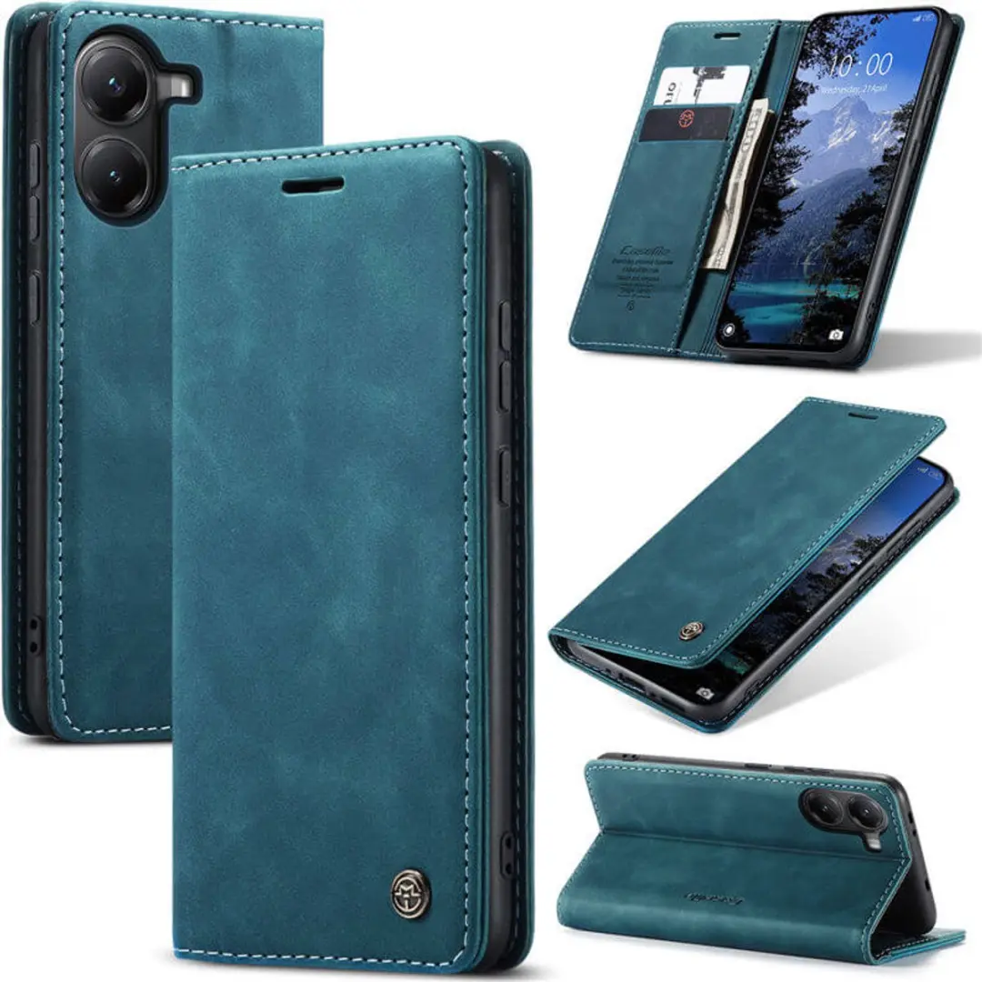 Caseme Magnetische Flip Wallet Case voor Xiaomi Poco X7 Pro