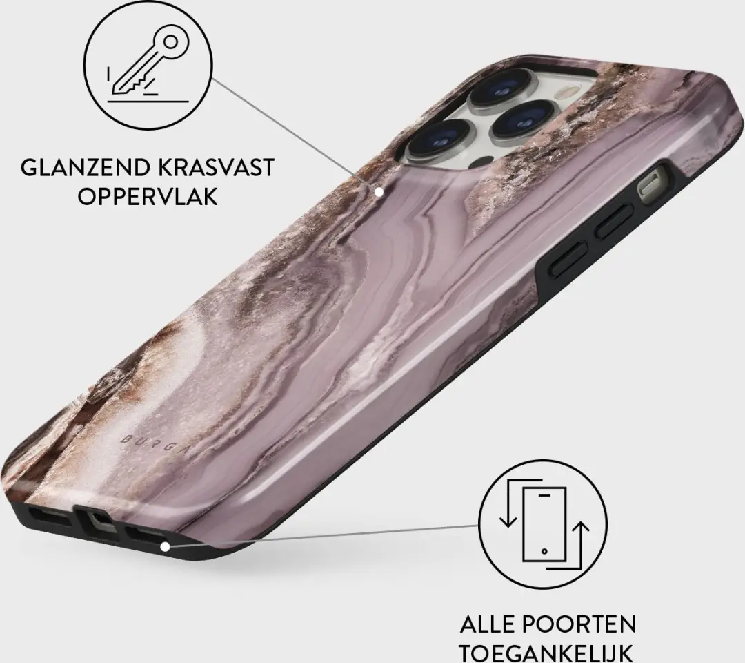 Burga Telefoonhoesje iPhone 13 Pro Golden Taupe - HO_02_IP13PRO_TH
