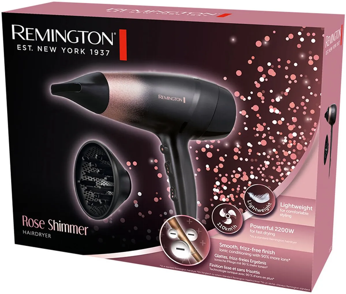 Remington D5305 Föhn 2200W - Zwart