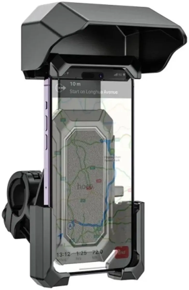 Hoco H31 Universele Telefoonhouder - Motor/Fiets - Zwart