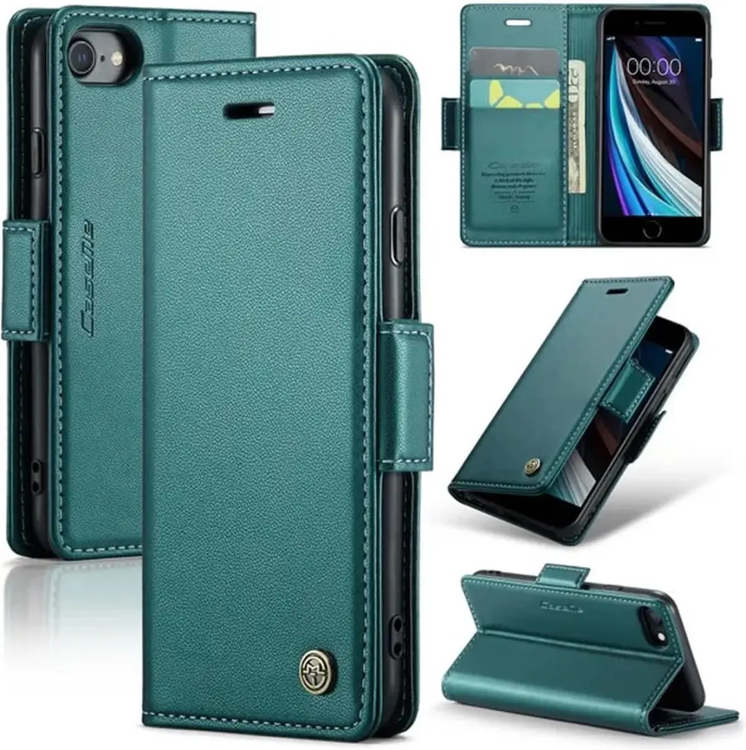 CaseMe Wallet Case iPhone 7/8/SE Magneetsluiting