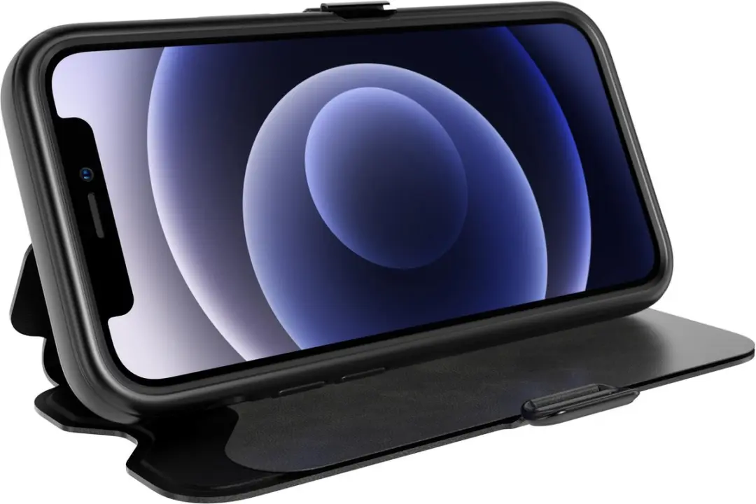 Tech21 Evo Wallet Book Case iPhone 12 Pro Max - T21-8403 - Zwart - afbeelding 6 van 6