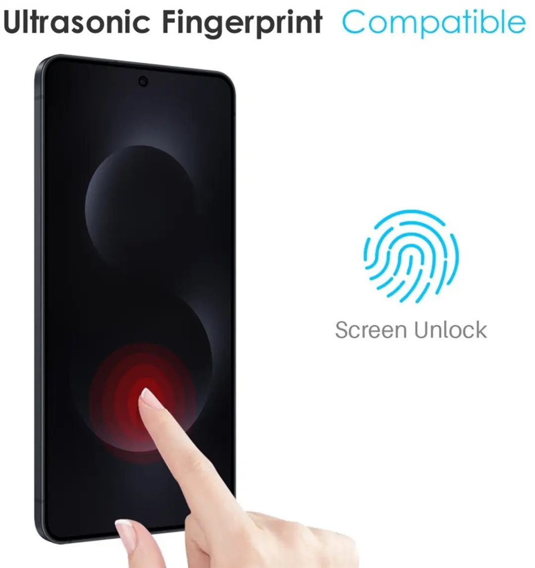 NORTHJO Screenprotector Galaxy S26 Ultra 9H Glas