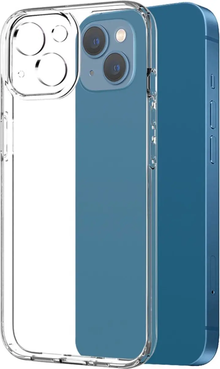 NORTHJO iPhone 13 Hoesje 2-in-1 - Transparant