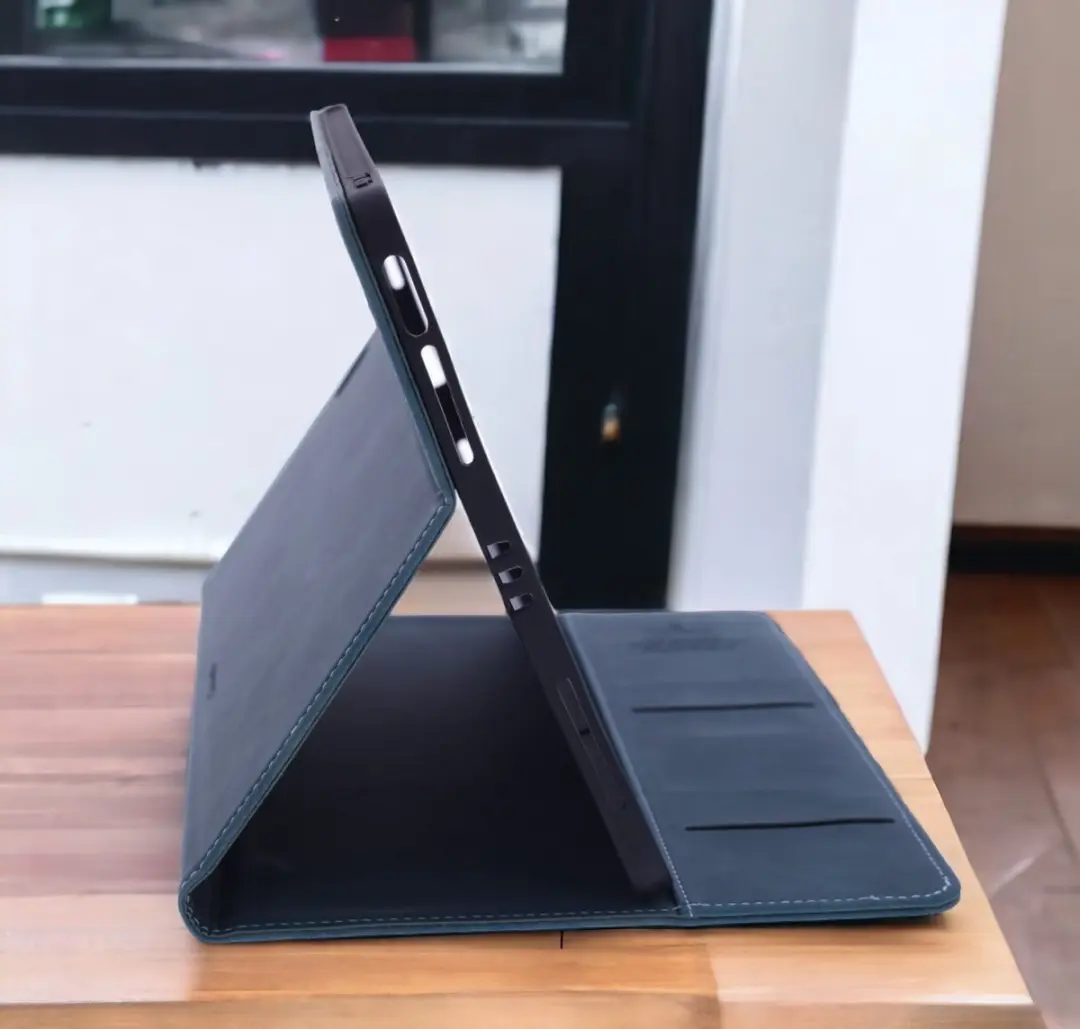 Caseme Bookcase Tablethoes - iPad Pro 11 2020/2021/2022 Groenblauw