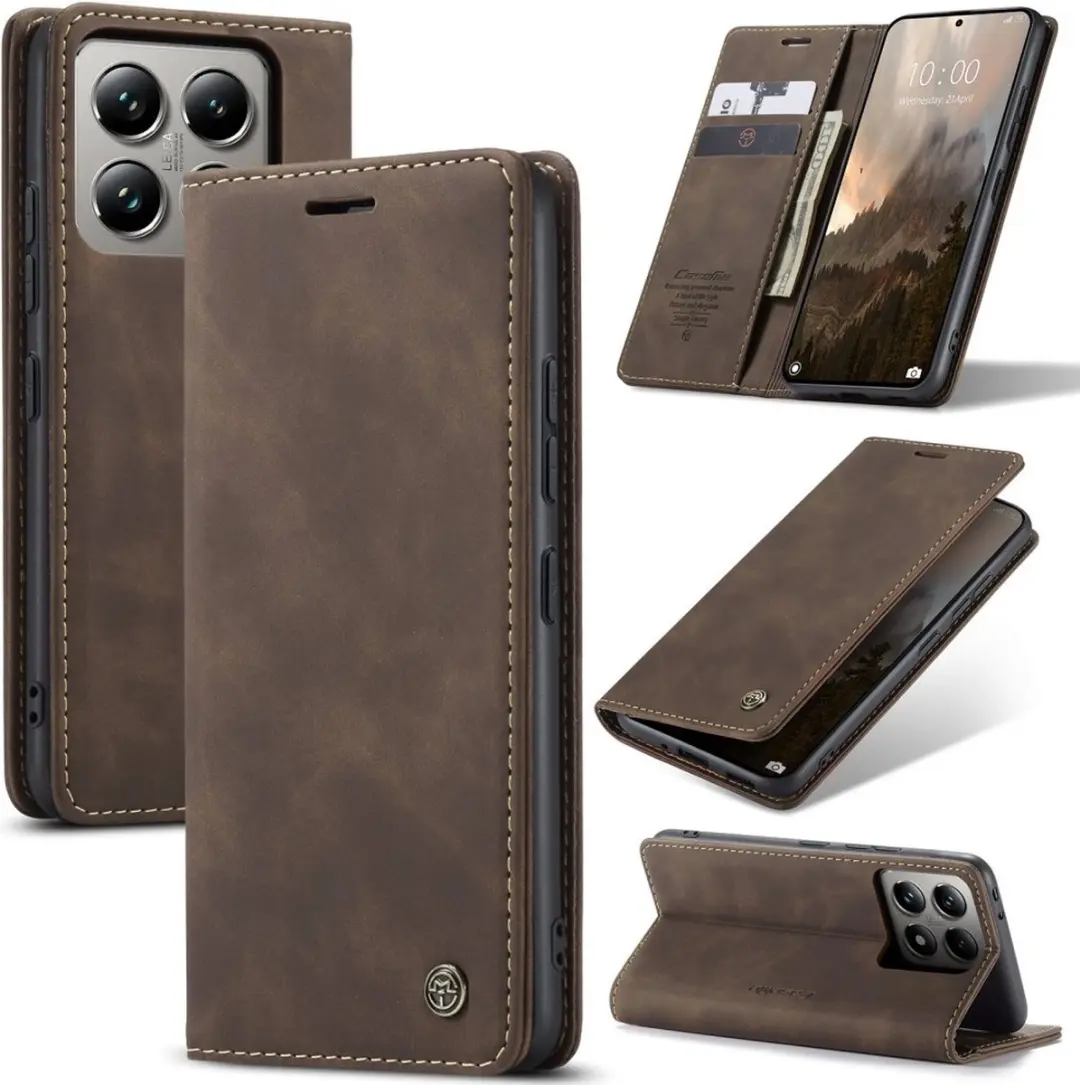 Caseme 013 Book Case Hoesje Xiaomi 14T Pro