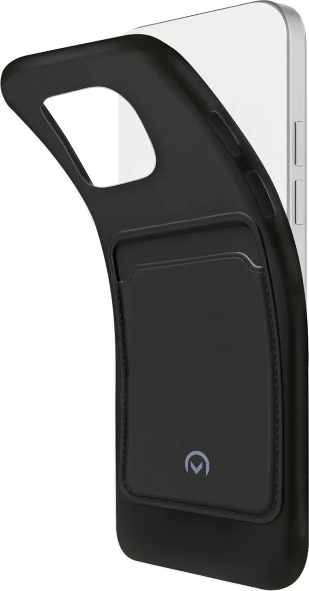Mobilize Rubber Gelly Card Galaxy A13 5G Hoesje - Zwart - MOB-GCCMB-GALA135G