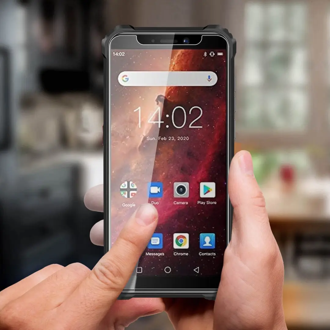 Imak Tempered Glass Screenprotector Oukitel WP5/WP5 Pro - Transparant