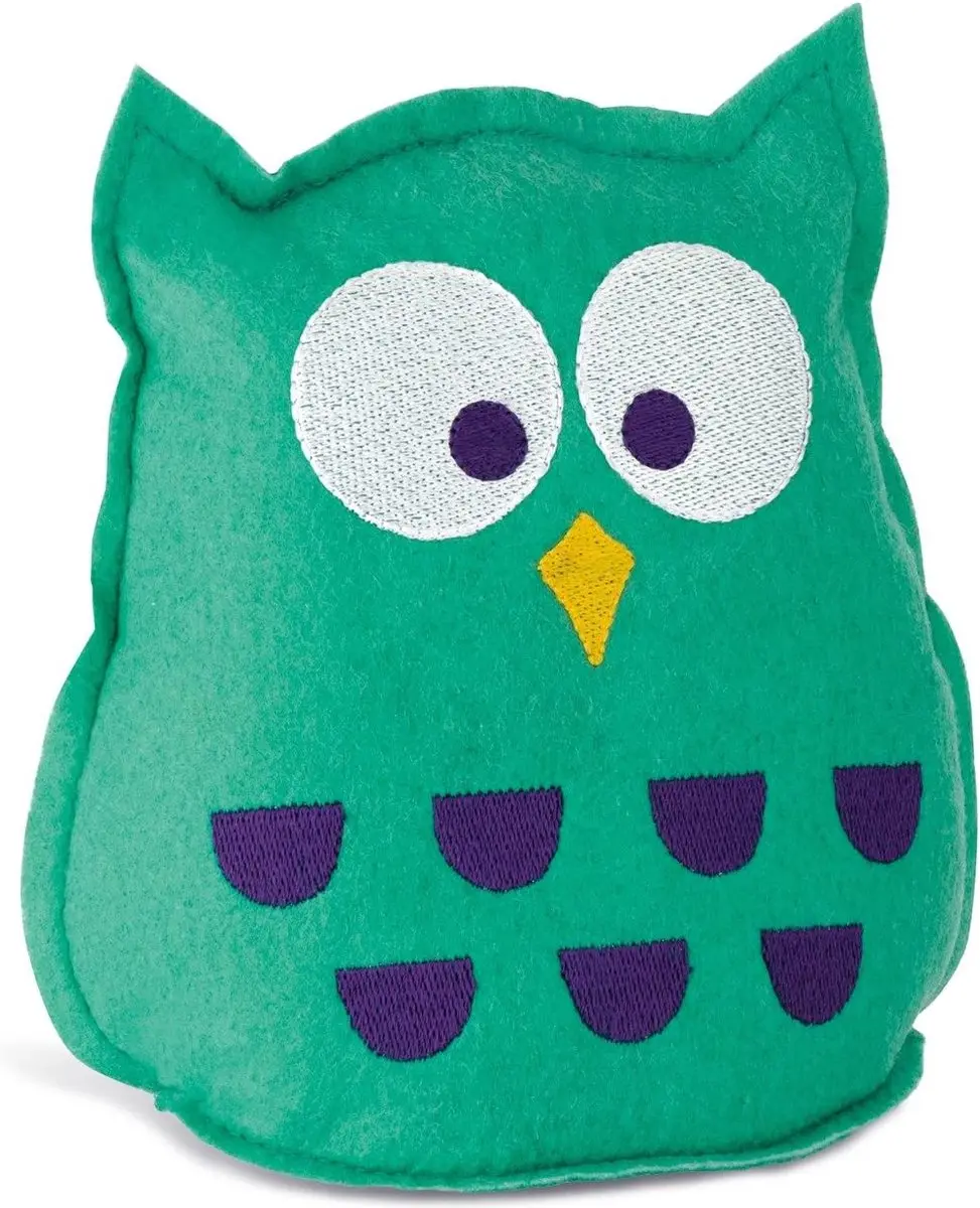 Luchtontvochtiger uil, luchtontvochtiger, polyester, 15 x 18 x 9 cm, turquoise 8
