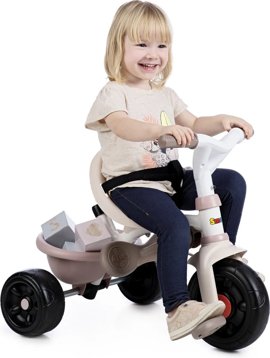 Smoby Be Fun Comfort Pink Driewieler - Roze
