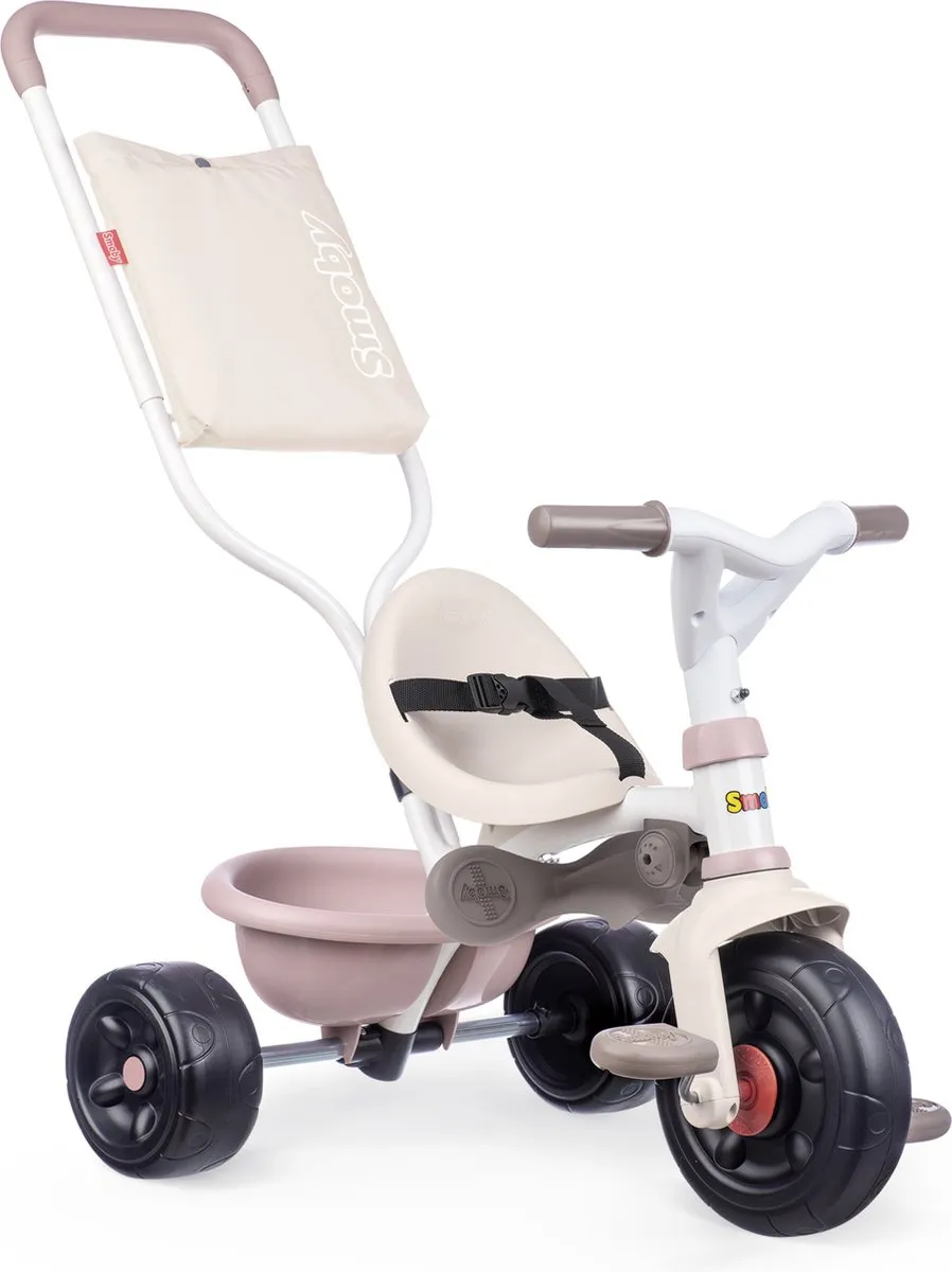Smoby Be Fun Comfort Pink Driewieler - Roze
