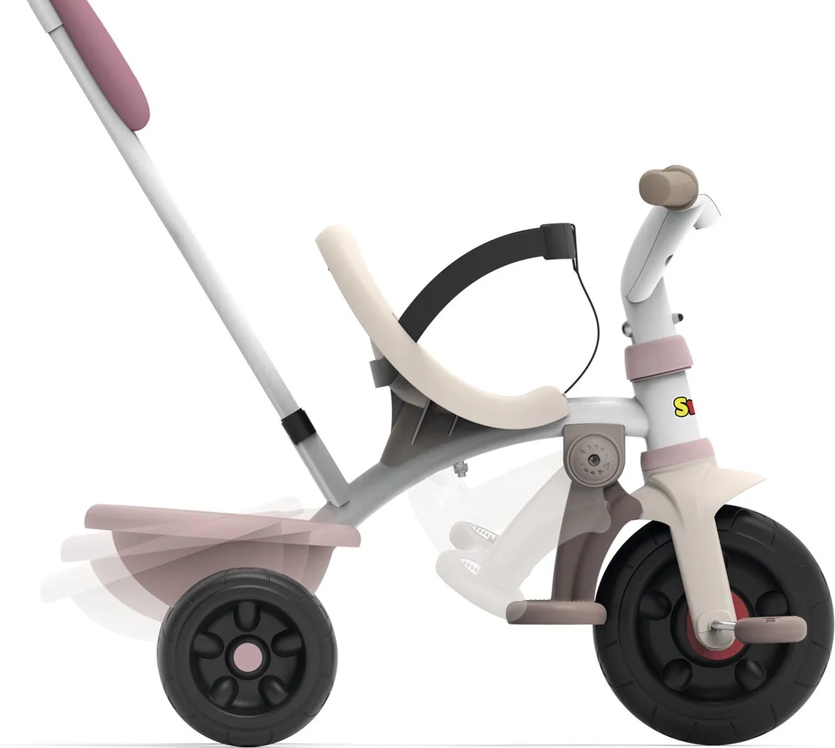 Smoby Be Fun Comfort Pink Driewieler