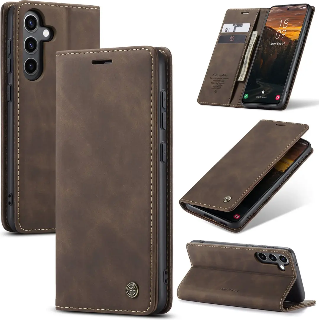 Caseme 013 Book Case Hoesje Samsung Galaxy S24 FE