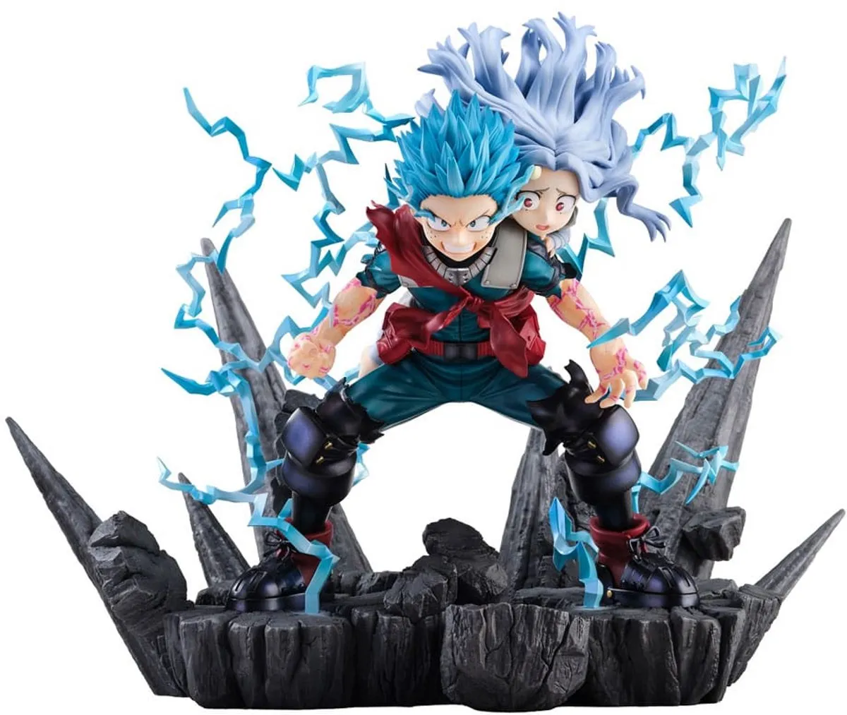 Tomy My Hero Academia Super Situation PVC Statue Izuku Midoriya & Eri 23 cm Beeld