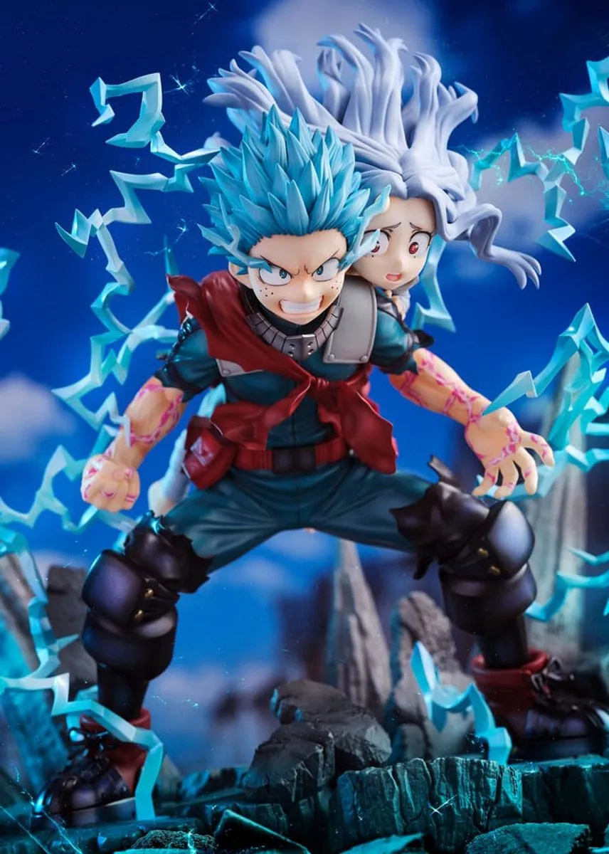 Tomy My Hero Academia Super Situation PVC Statue Izuku Midoriya & Eri 23 cm Beeld