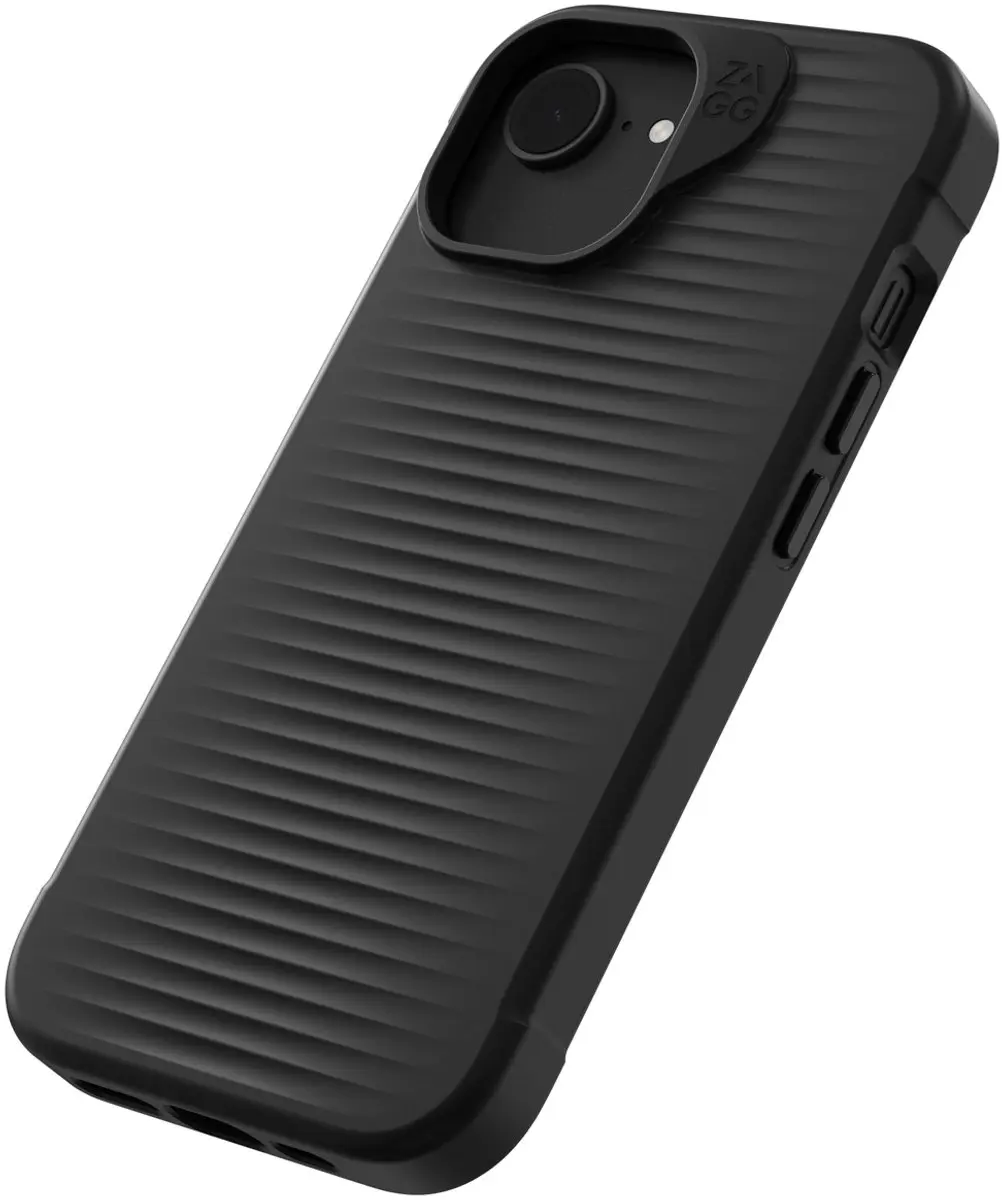 ZAGG Luxe Snap Hoesje 702318184 - iPhone 13/14/15/16/17 - 3M Valbescherming - Zwart