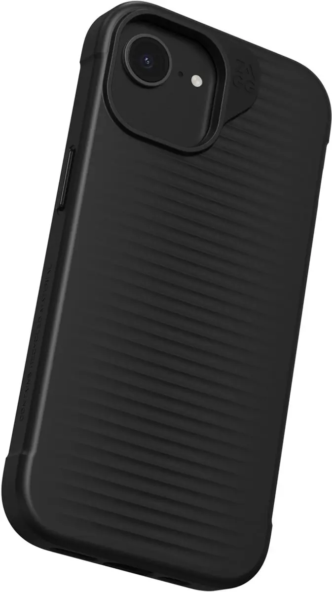 ZAGG Luxe Snap Hoesje 702318184 - iPhone 13/14/15/16/17 - 3M Valbescherming - Zwart