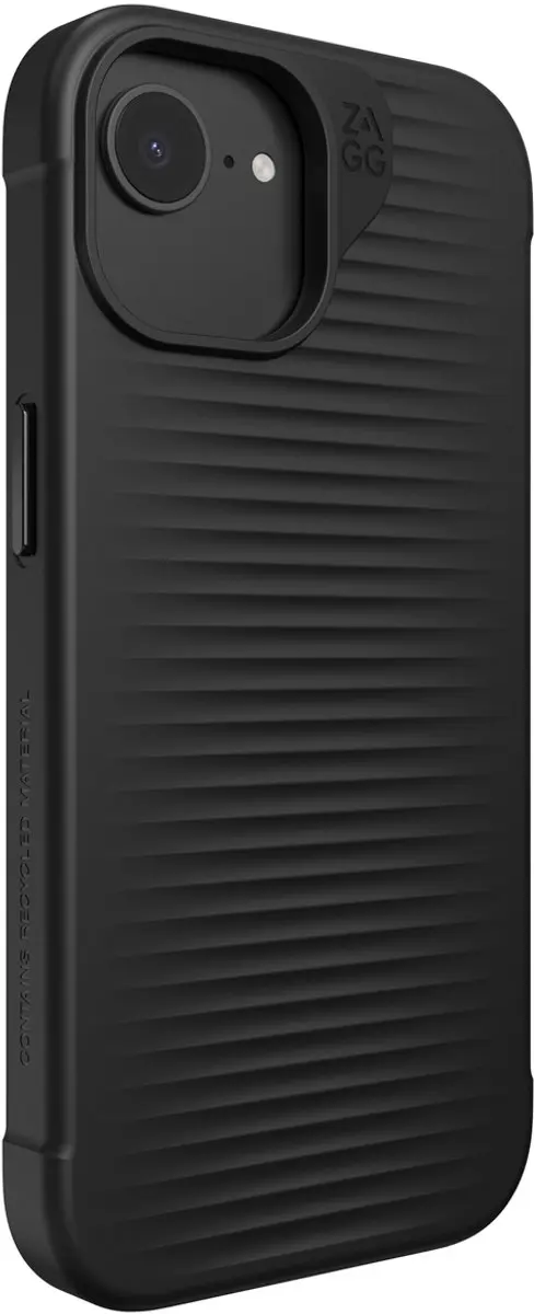 ZAGG Luxe Snap Hoesje 702318184 - iPhone 13/14/15/16/17 - 3M Valbescherming - Zwart