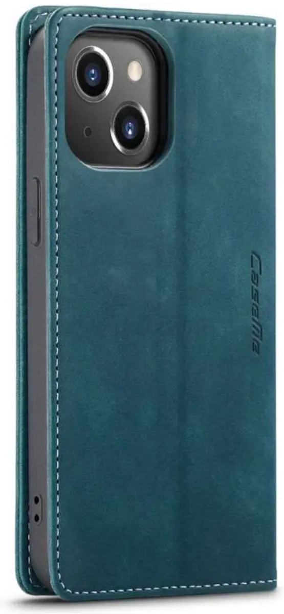 Caseme Retro Wallet Case CSM-37183 - iPhone 14 Plus - Blauw