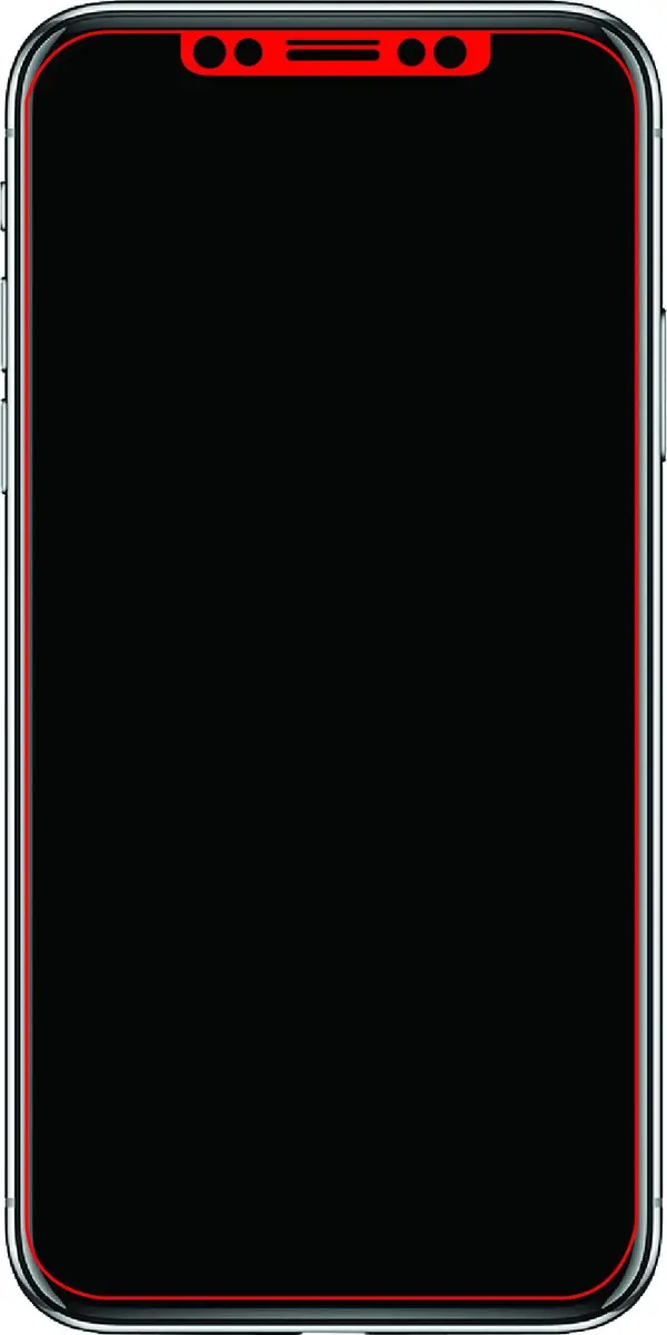 Mobilize iPhone X Glazen Screenprotector - 1 Stuk