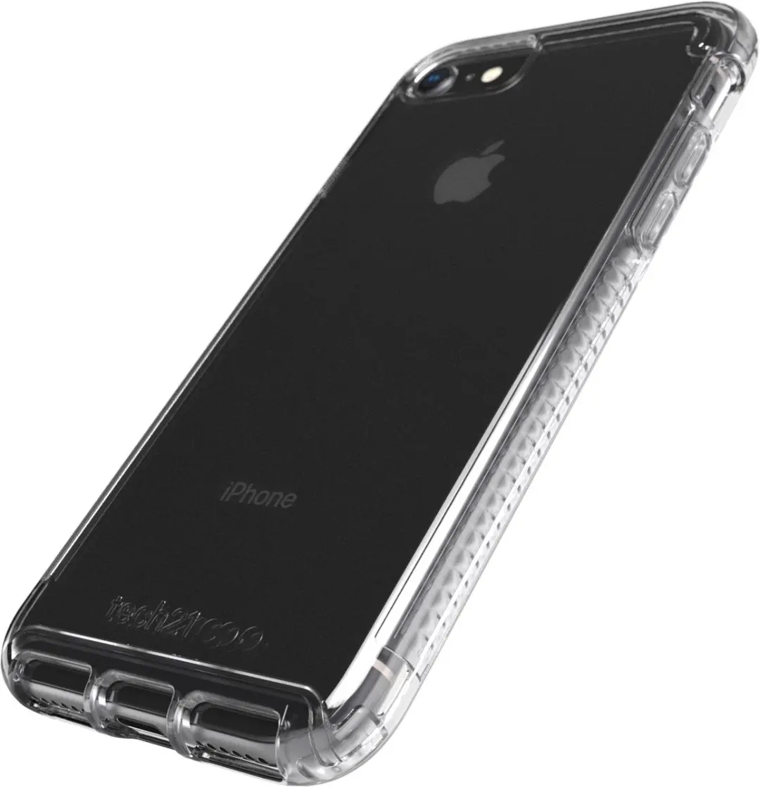 Tech21 Pure Clear iPhone 7/8/SE T21-9543 Hoesje - Transparant