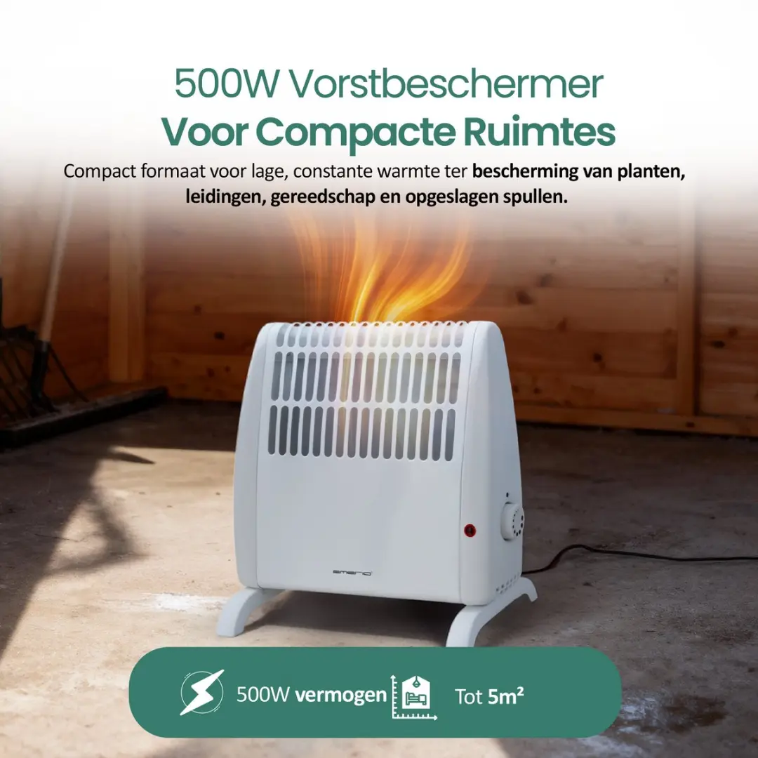 Emerio FG-117320 Vorstbeschermer 500W - Wit
