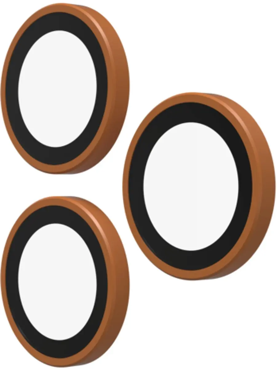ZAGG InvisibleShield iPhone 11 Camera Beschermer - 3 Stuks - Oranje