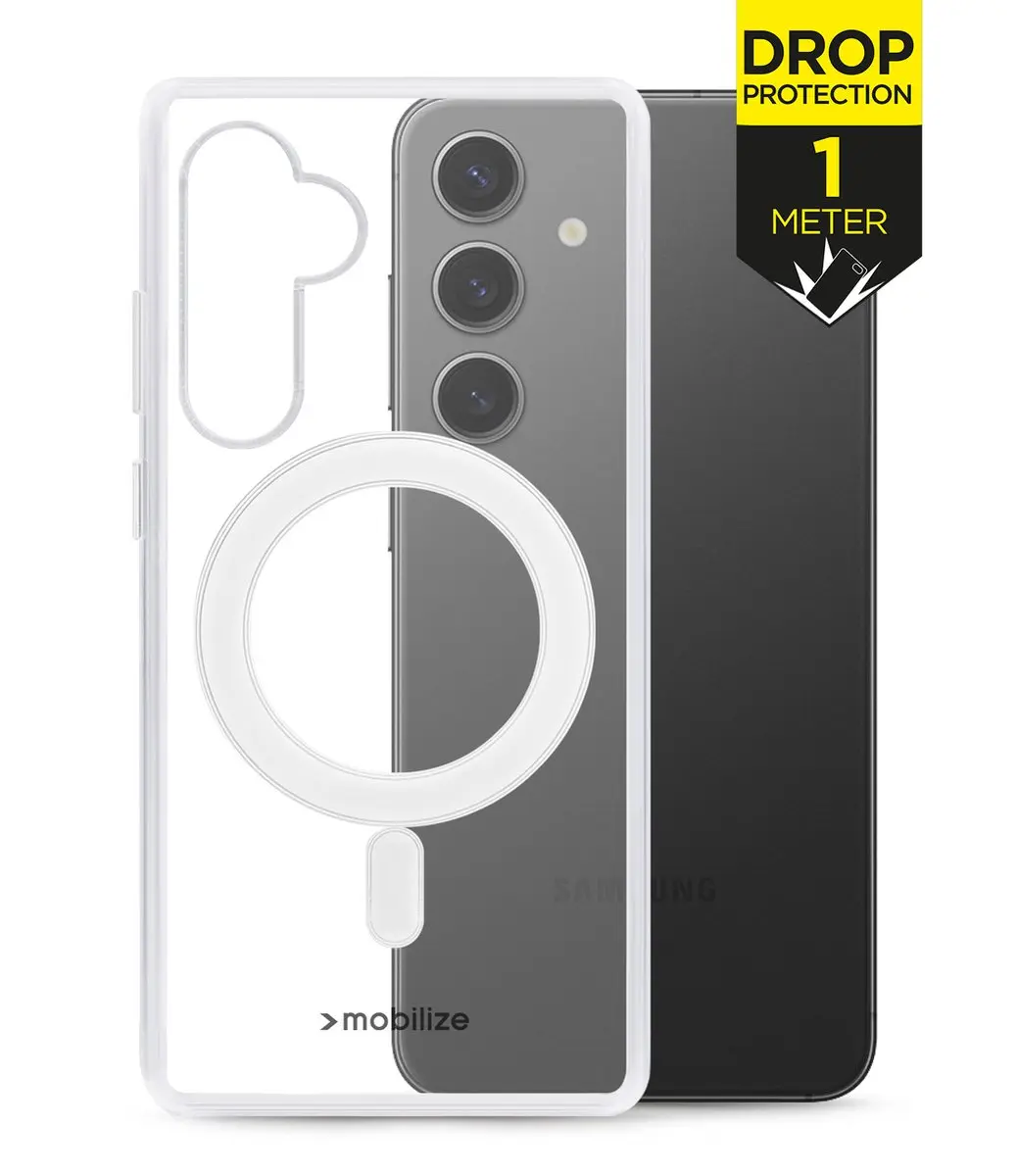 Mobilize MOB-NPCMSC-GALS24FE Hoesje Samsung Galaxy S24 FE - Transparant