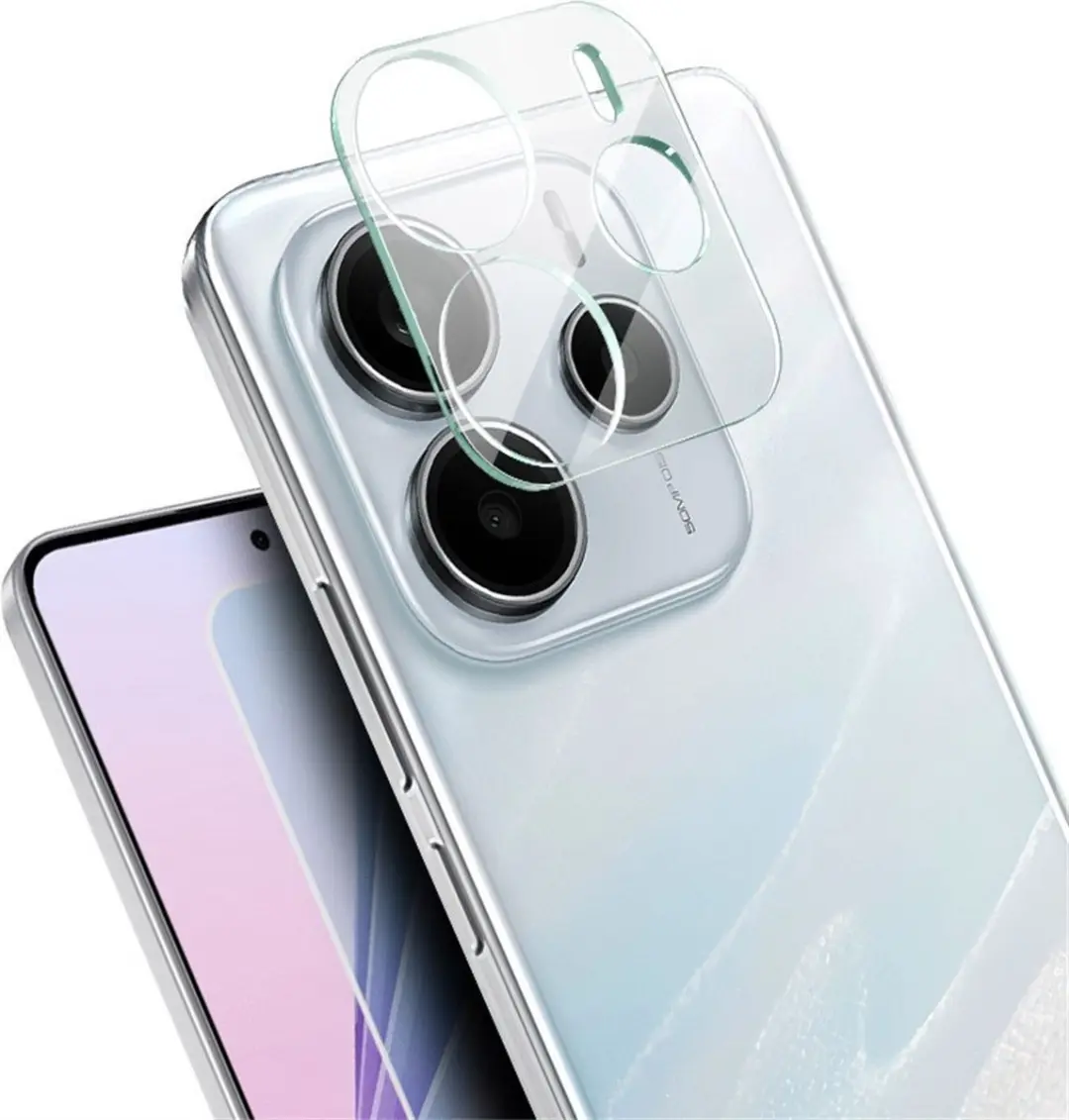 Imak 9H Tempered Glass Camera Lens Protector Xiaomi Redmi Note 14 5G - Transparant