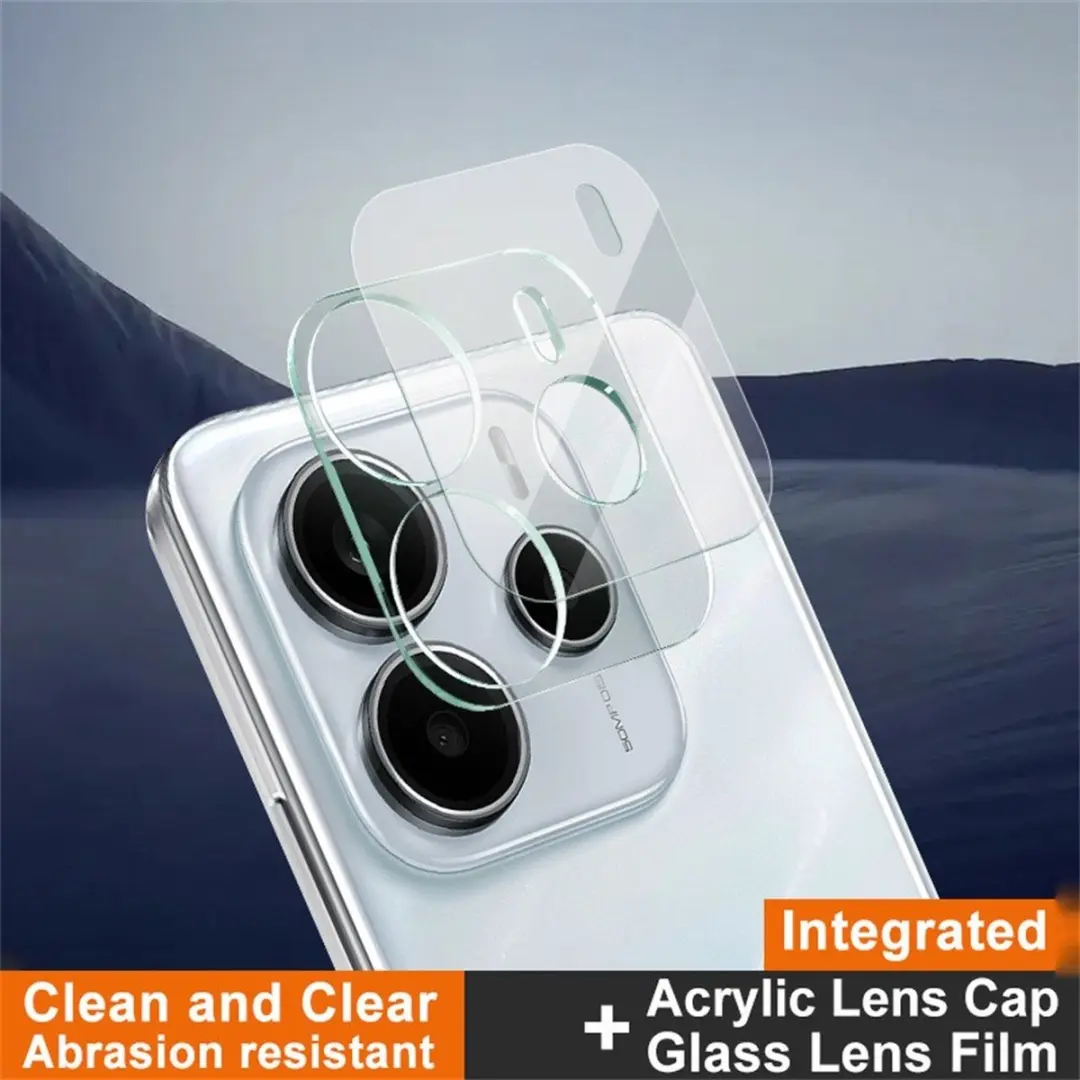 Imak 9H Tempered Glass Camera Lens Protector Xiaomi Redmi Note 14 5G - Transparant