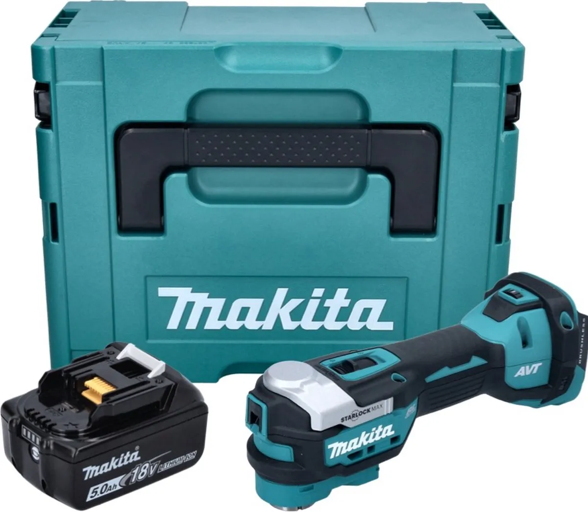 Makita DTM 52 Multifunctioneel Gereedschap 18V Starlock Max - 5,0 Ah