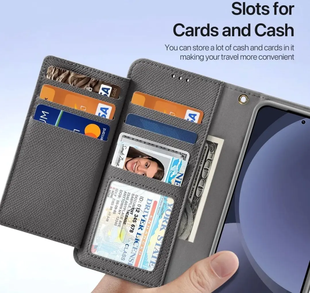 Dux Ducis Lawa Series Hoesje Samsung Galaxy S25 Plus - Grijs