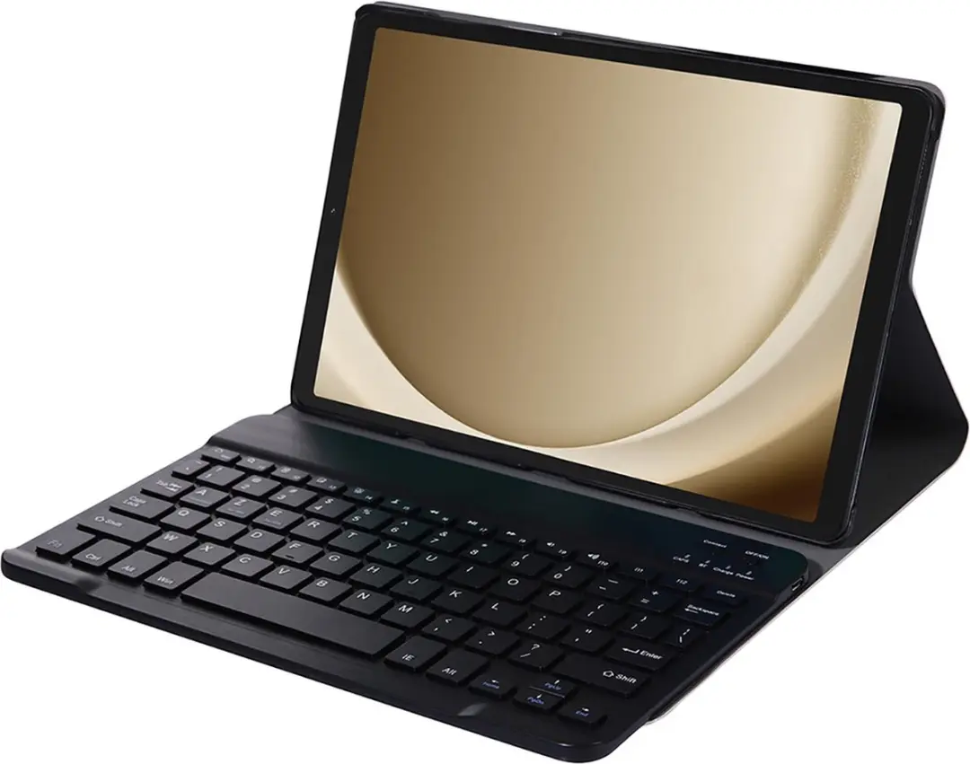 Just in Case 8317032 Tablethoes met Toetsenbord - Samsung Galaxy Tab A9+ 10.5" - AZERTY - Zwart