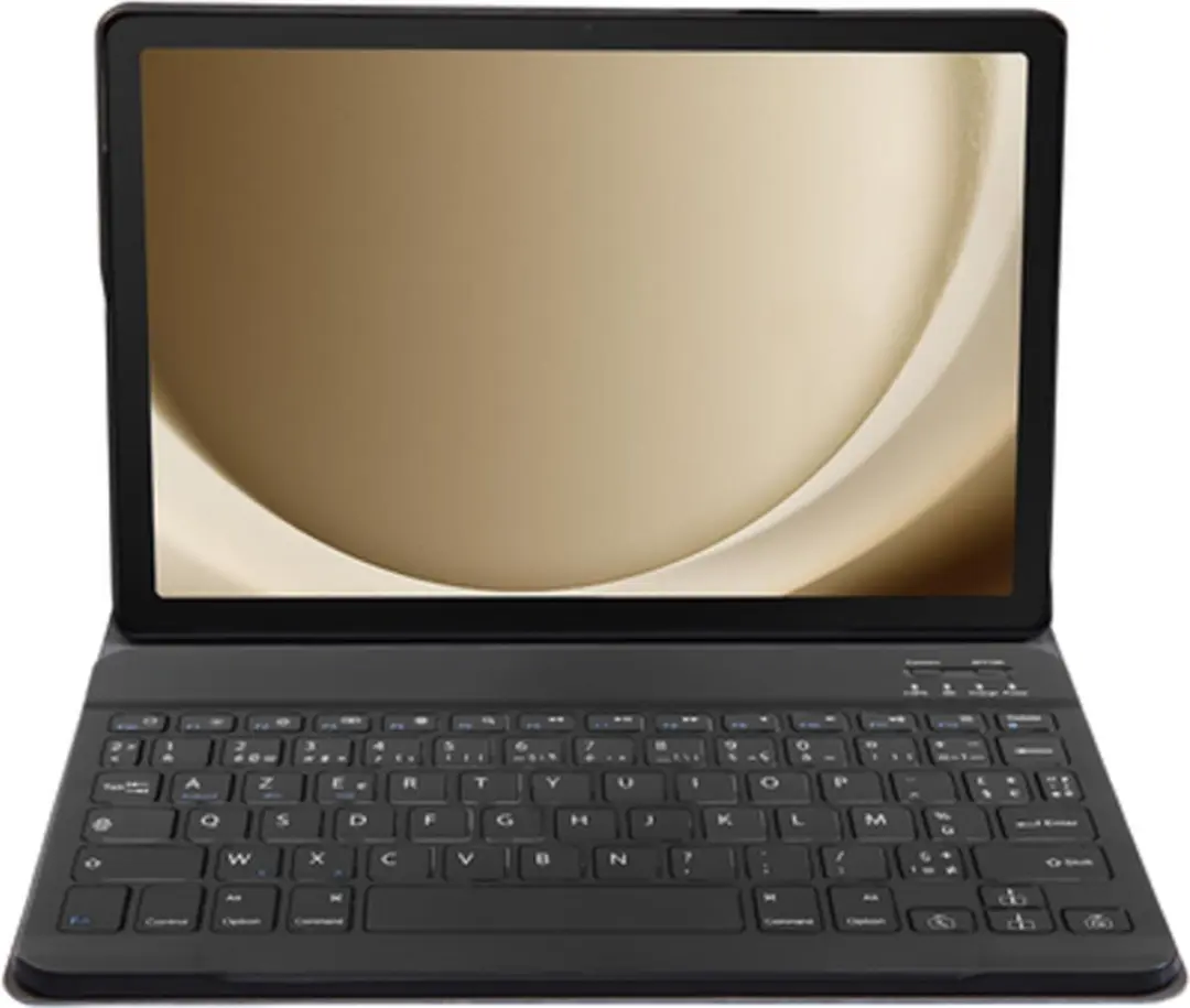Just in Case 8317032 Tablethoes met Toetsenbord - Samsung Galaxy Tab A9+ 10.5" - AZERTY - Zwart